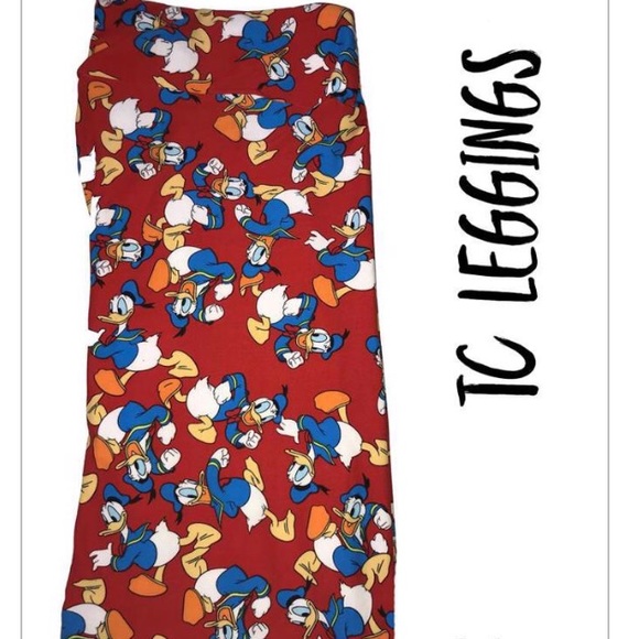 LuLaRoe Pants - Tc LuLaRoe Disney leggings